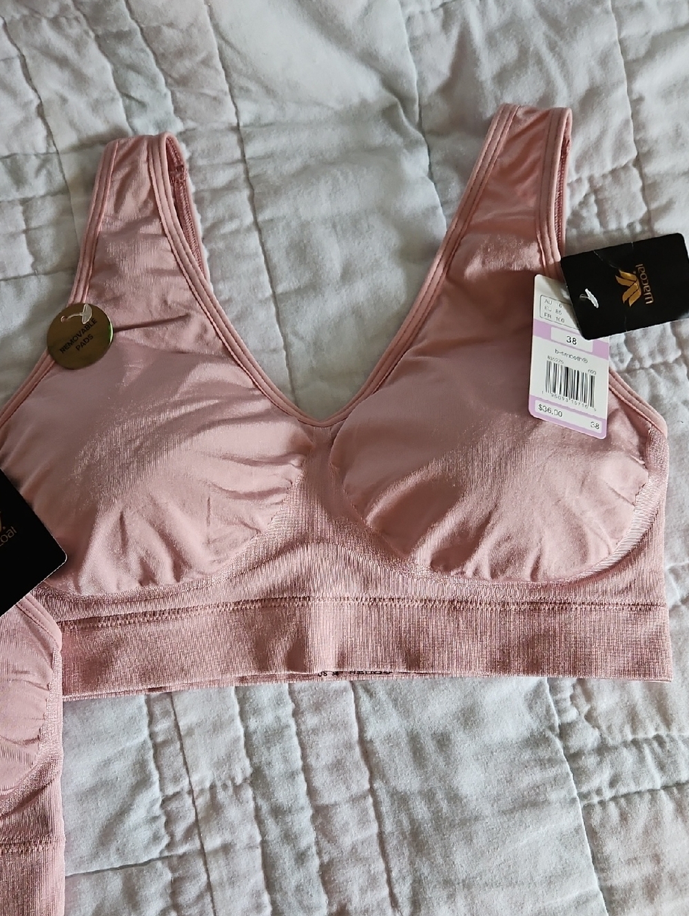 Wacoal Dusty Rose Wireless Seamless Bralette